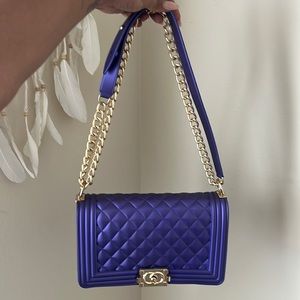 Cute Royal Purple Silicone Bag